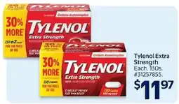 Walmart Tylenol Extra Strength offer