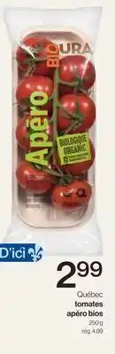 Avril tomates apéro bios offer
