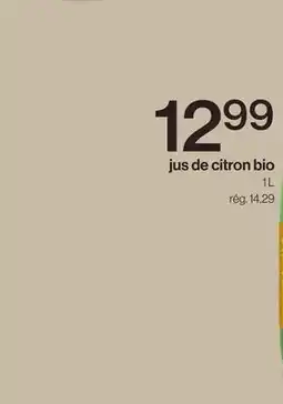 Avril jus de citron bio offer
