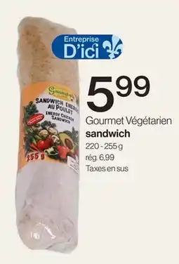 Avril sandwich offer