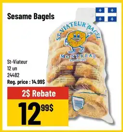 Mayrand Sesame Bagels offer
