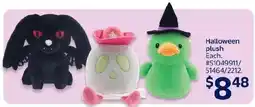 Walmart Halloween plush offer