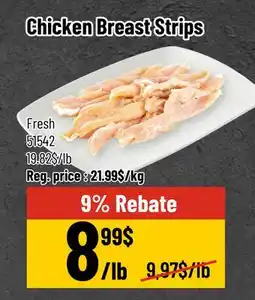Mayrand Chicken Breast Strips offer