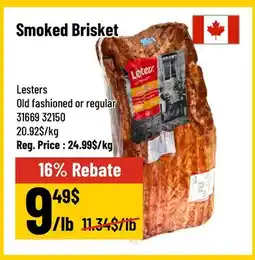 Mayrand Smoked Brisket offer