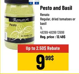 Mayrand Renato Pesto and Basil offer