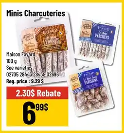 Mayrand Minis Charcuteries offer