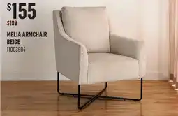Canac Melia Armchair Beige offer