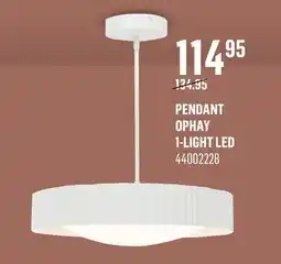 Canac Pendant offer