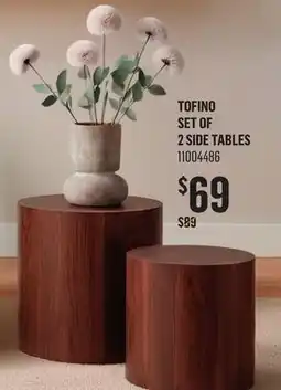 Canac Tofino Set of 2 Side Tables offer