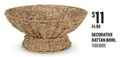 Canac Decorative Rattan Bowl offer