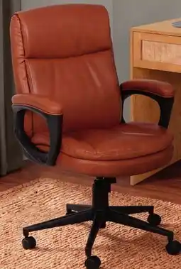Canac Manhattan Office Chair Brown and Black offer