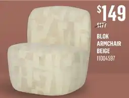Canac Blok Armchair Beige offer