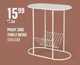 Canac Mady Side Table Beige offer