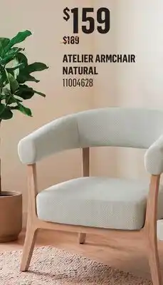 Canac Atelier Armchair Natural offer