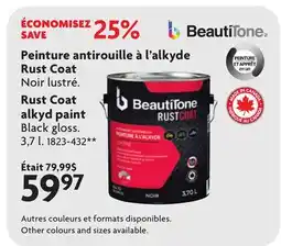 Home Hardware Rust Coat alkyd paint offer