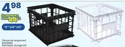 Rossy Stackable storage bin offer