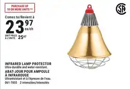 BMR INFRARED LAMP PROTECTOR offer
