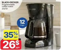 Rossy BLACK+DECKER Programmable coffee maker offer