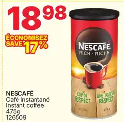 Rossy NESCAFÉ Instant coffee offer