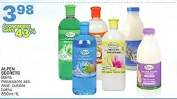 Rossy ALPEN SECRETS Asst. bubble baths offer