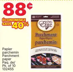 Rossy Chef Elite Parchment paper offer