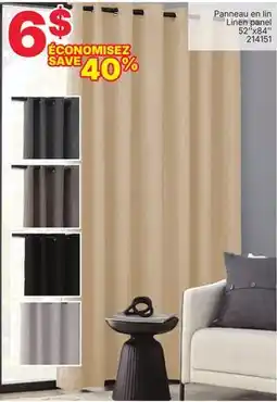 Rossy Linen panel offer