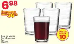 Rossy Set of glasses offer