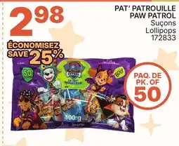 Rossy PAW PATROL Lollipops offer