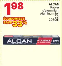 Rossy ALCAN Aluminum foil offer