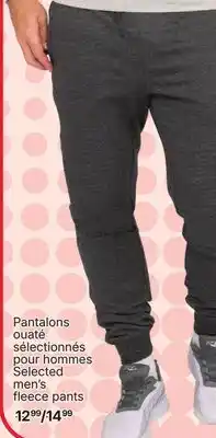 Rossy Selected Men's fleece pants offer