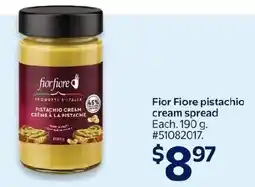 Walmart Fior Fiore pistachio cream spread offer