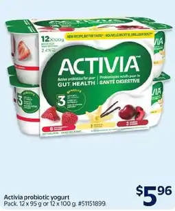 Walmart Activia probiotic yogurt offer