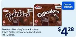 Walmart Hostess Hershey's snack cakes offer