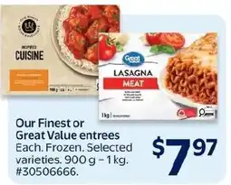 Walmart Great Value lasagna meat offer