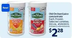 Walmart Old Orchard fruit punch offer