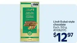 Walmart Lindt dubai-style chocolate offer