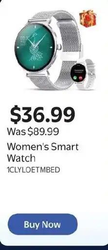 Walmart Women's Smart Watch offer