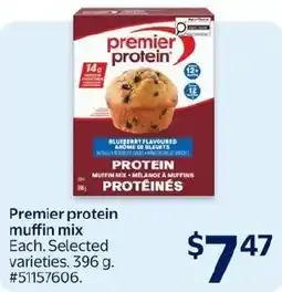 Walmart Premier protein muffin mix offer