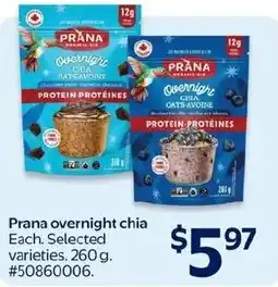 Walmart Prana overnight chia offer