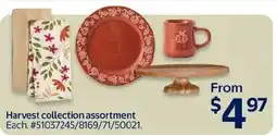 Walmart Harvest collection assortment offer