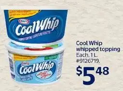 Walmart Cool Whip whipped topping offer
