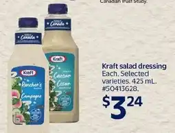 Walmart Kraft salad dressing offer