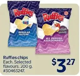 Walmart Ruffles chips offer