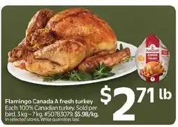 Walmart Flamingo Canada A fresh turkey offer