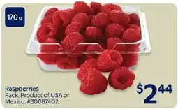 Walmart Raspberries offer