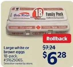 Walmart Gray Ridge eggs offer