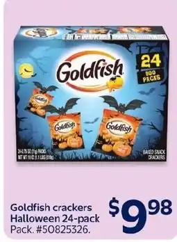 Walmart Goldfish crackers Halloween offer
