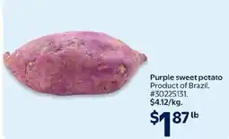 Walmart Purple sweet potato offer
