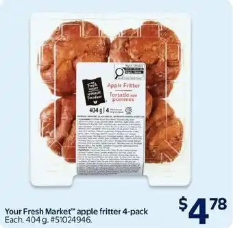 Your Fresh Market apple fritter