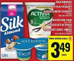 Food Basics Silk Almond offer